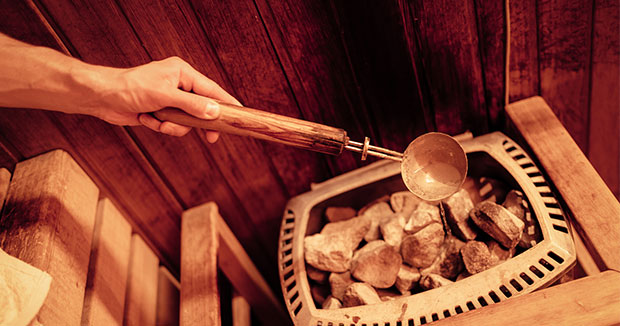 Pierres Eau sur Sauna