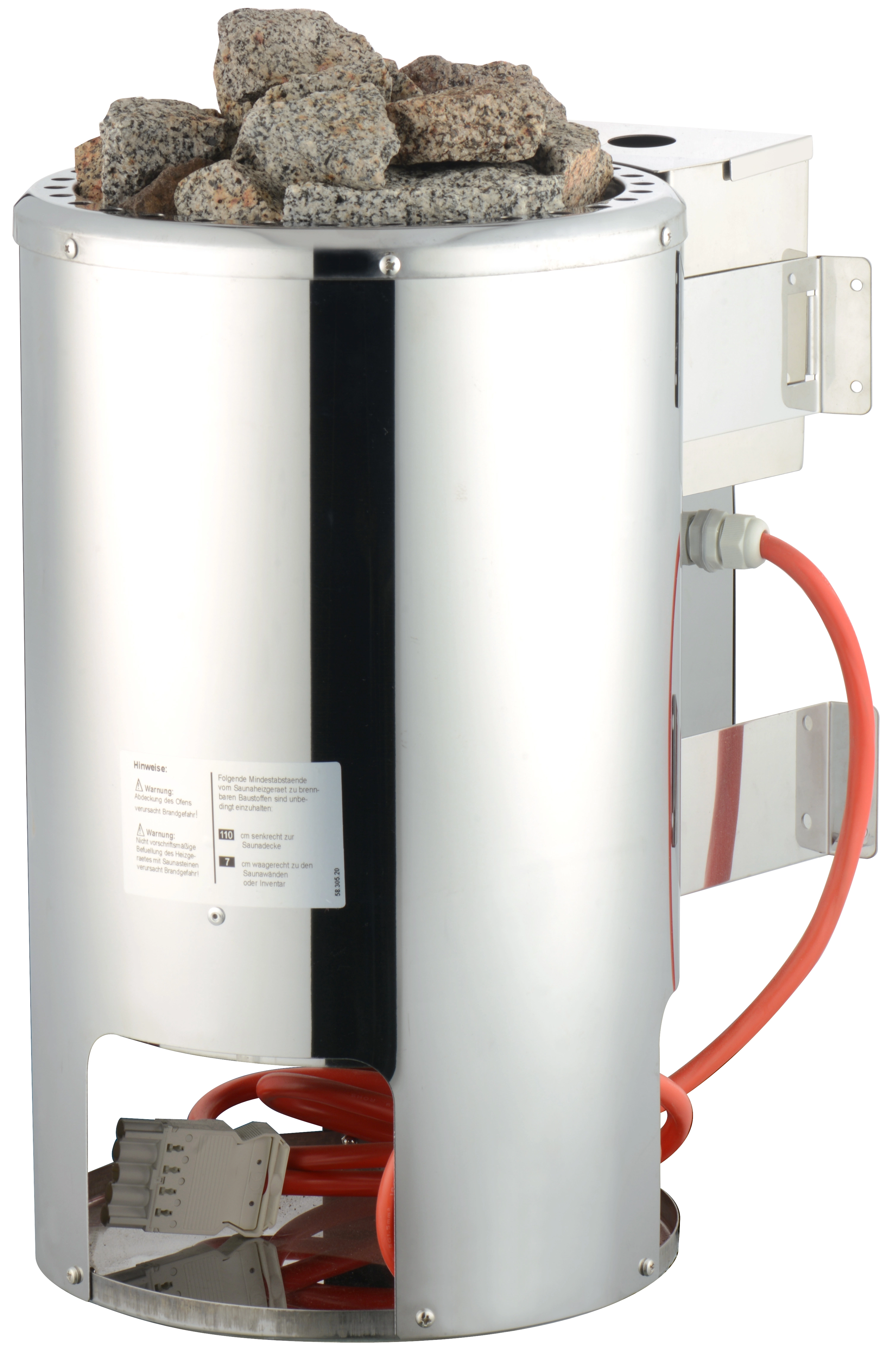 Chauffe-sauna sec électrique BSD avec contrôleur intégré, 3.6kw