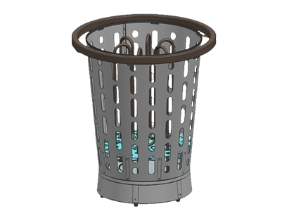 Nouveau Ronde Fin-Chauffe Sauna